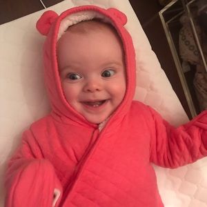 Carters winter bear suit